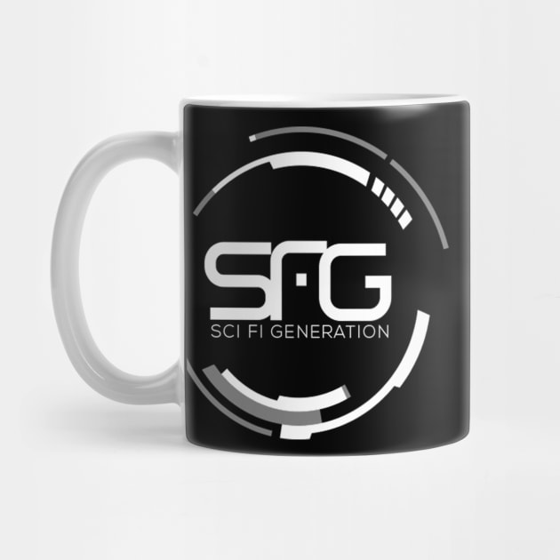 SCI FI GENERATION LOGO CREWNECK SHIRT by daryle